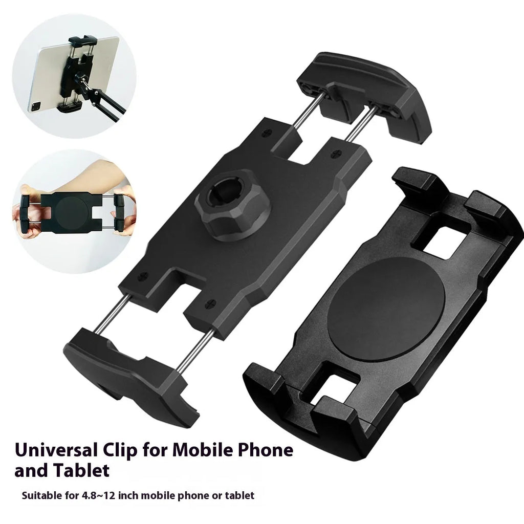 Metal cantilever bracket bedside table with mobile phone holder, J2N2 standard model with four clips