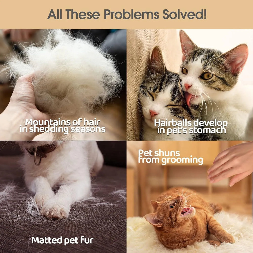 Blue pet grooming gloves with silicone grooming tips for dogs and cats