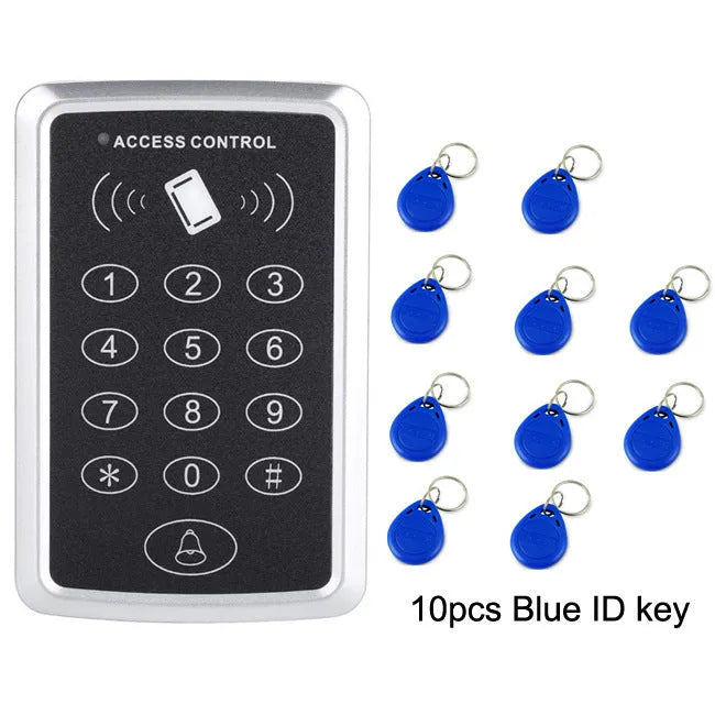 NB03 ID card access control machine with 10 card buckles for 125KHz proximity entry