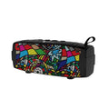Portable bluetooth speaker in selected colour with twin speakers and USB charging port