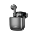 REMAX AlloyBuds 1 black true wireless earbuds with charging case ENC noise reduction 13mm driver