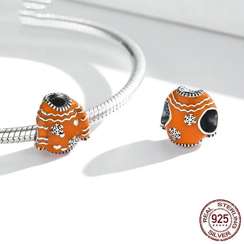 925 sterling silver bead with dripping oil finish, 1.1cm height and width, 0.45cm aperture, colour SCC1998