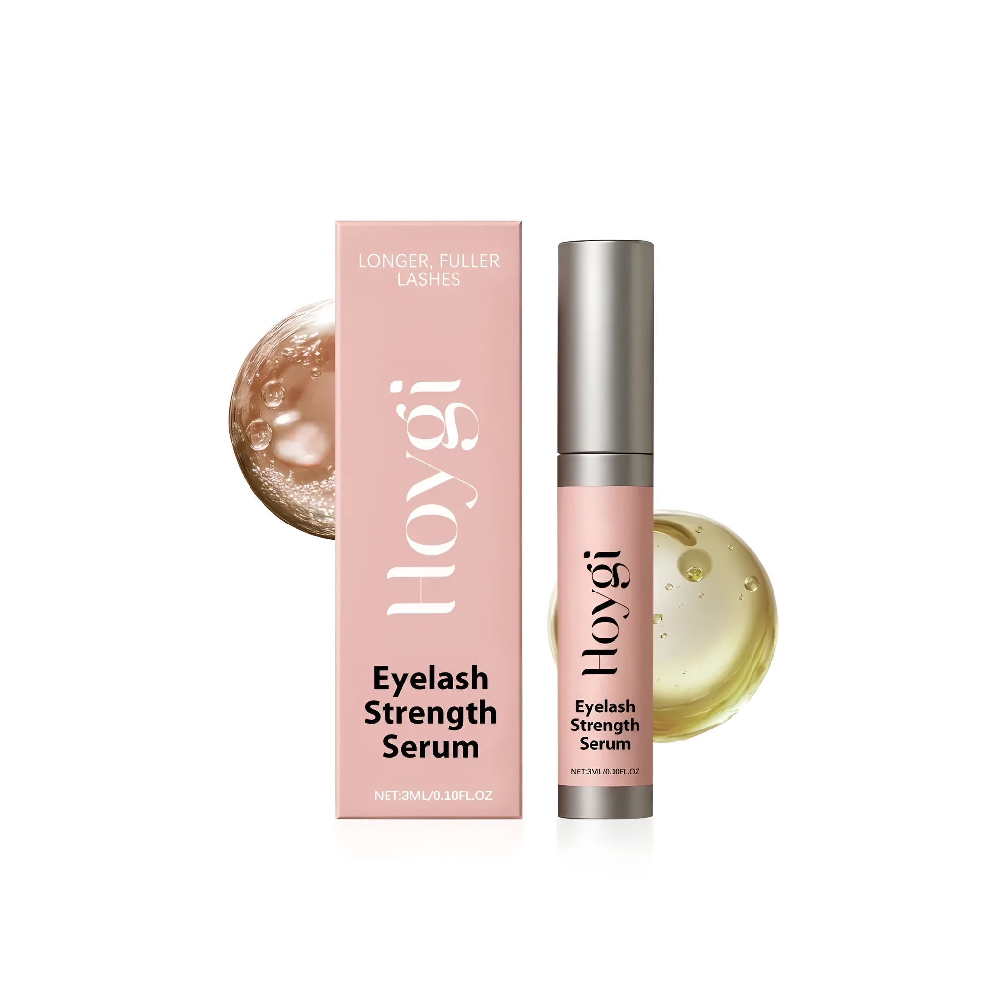 3ml Eyelash Nourishing Liquid serum with peptide and hyaluronic acid for lash conditioning