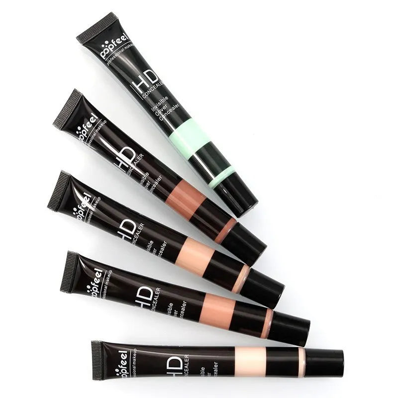 Pro concealer makeup stick with high coverage and full gloss finish in five colour options