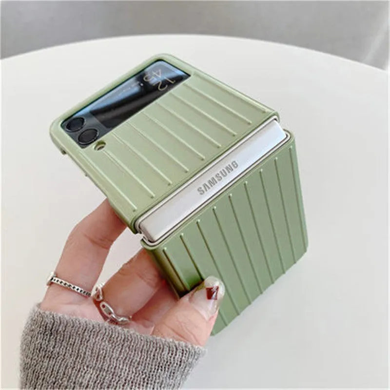 Ultra-thin flip case for Samsung Z Flip3 phone in choice of seven solid colours.