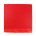 Single sheet of black raw table tennis rubber with a small particle textured surface.