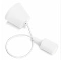 Coloured silicone ceiling light socket holder with E26/E27 base and 50cm wire