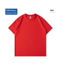A heavy cotton loose-fit T-shirt for youth in a solid colour, shown in short sleeve pullover style.