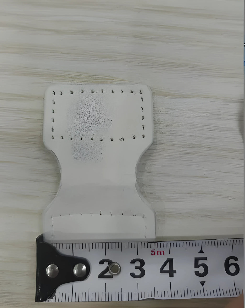 White wristband fasteners pack for event ID badge and lanyard attachment
