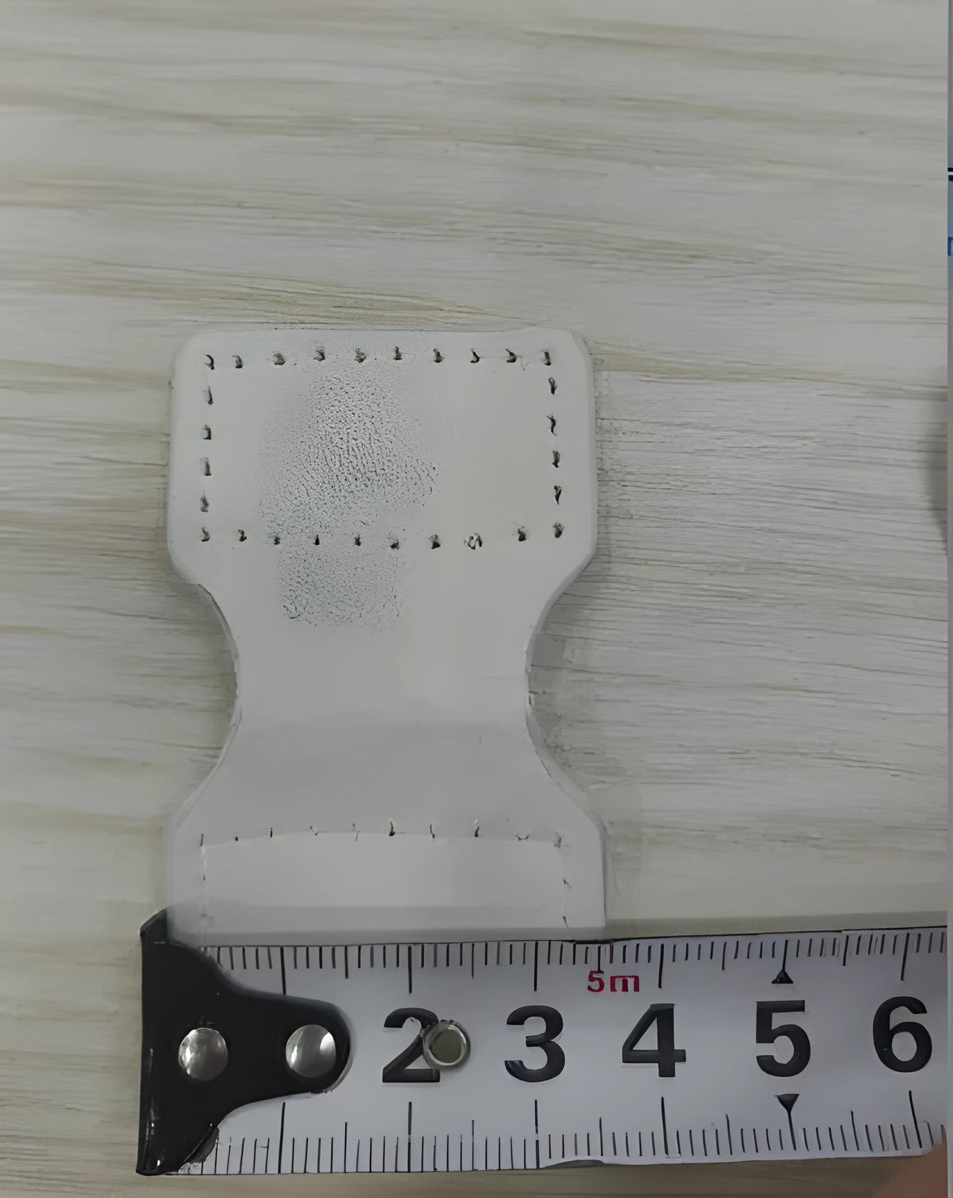 White wristband fasteners pack for event ID badge and lanyard attachment