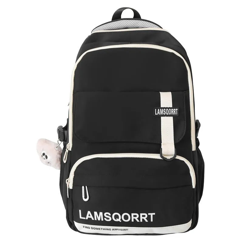 Waterproof nylon high school backpack in multiple colours with under 20L capacity