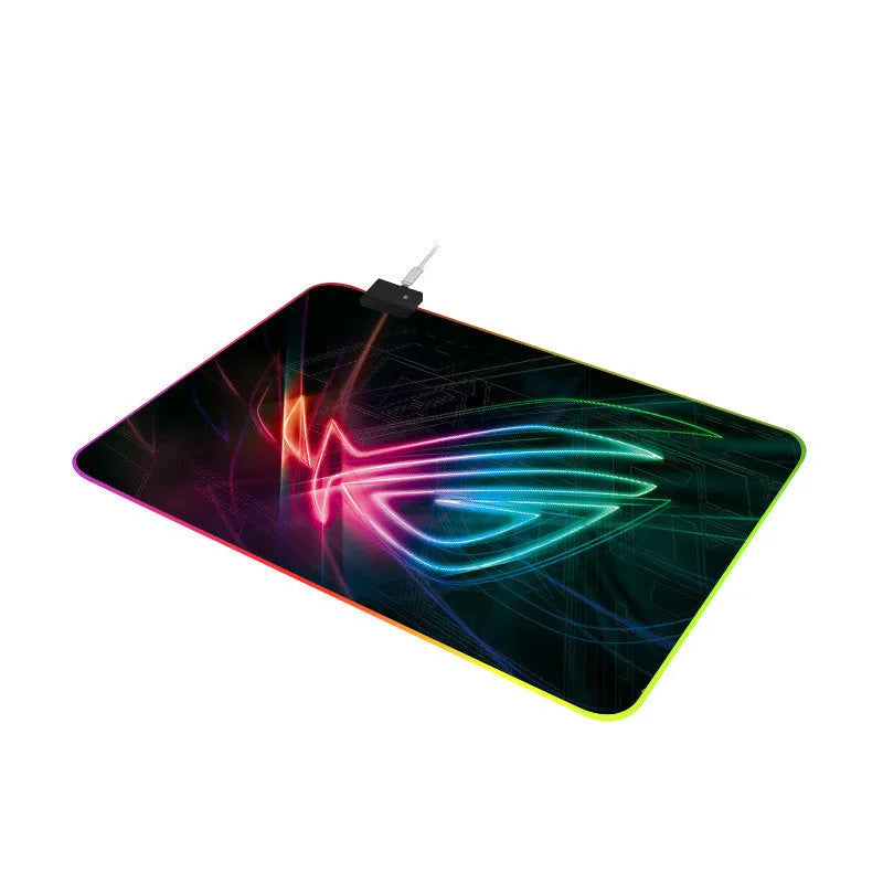 Colourful Prodigal Eye glowing mouse pad with heat transfer print on rubber and cloth surface