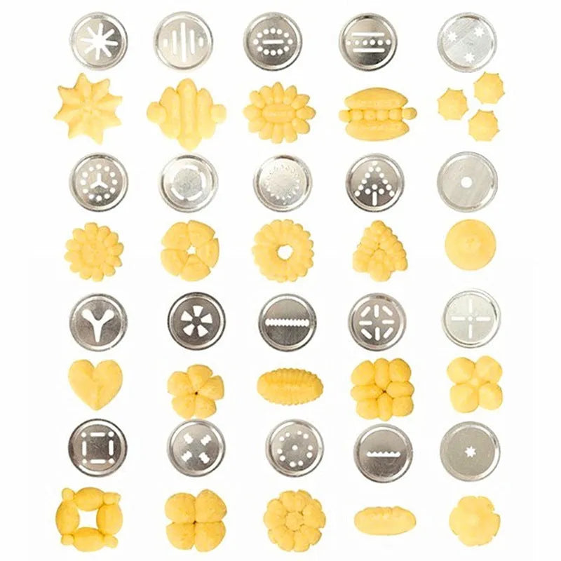 Stainless steel irregular biscuit mould decorating gun baking tool 22x15.5x6cm style 2098