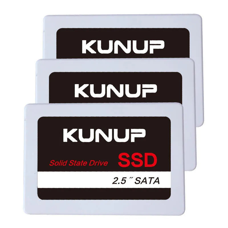 2.5 inch SATA3 SSD 6Gbps solid state drive, 100 x 70 x 7mm, 65g, TLC flash, 8GB to 512GB
