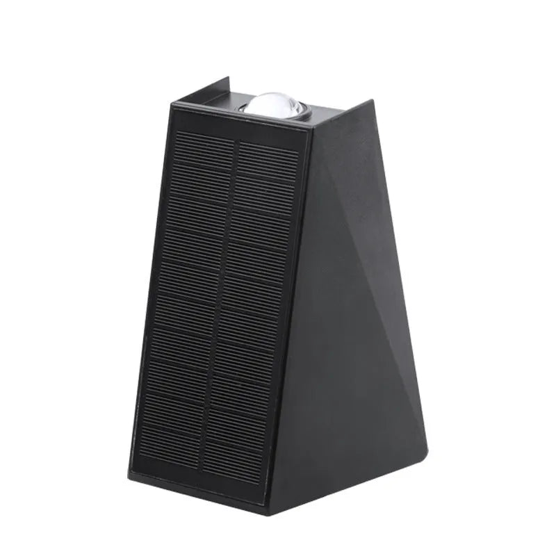 Solar outdoor wall lamp with IP66 protection, 5W LED, 2000mAh battery, ABS housing, for corridor and garden