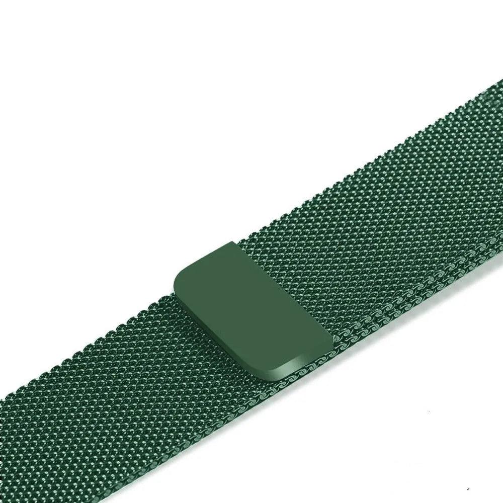 Stainless steel watch strap in silver colour compatible with 38mm and 42mm watches