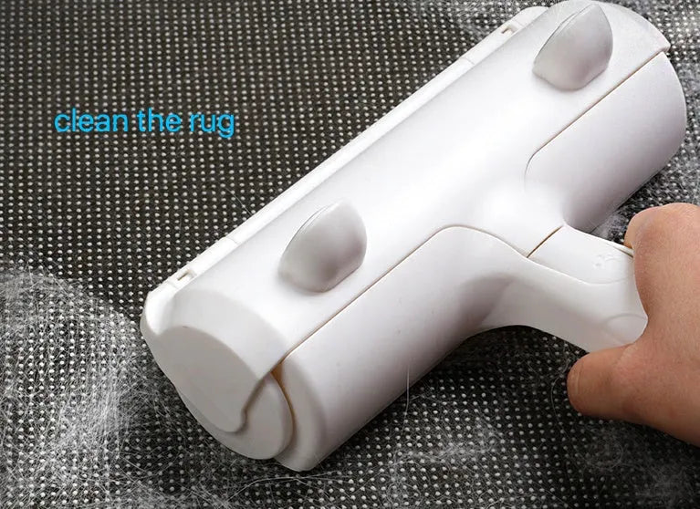 Pet hair processor with two-way bristles, ABS and nylon fibre, for sofas, carpets, clothes and beds