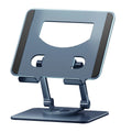 360-degree rotating aluminium alloy tablet bracket, 15 x 13cm, folding desktop stand for 4-12 inch tablets