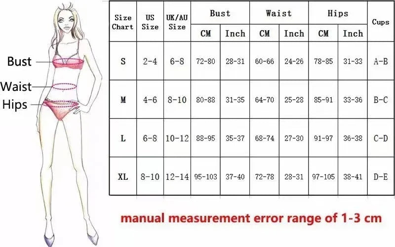 Women's one-piece nylon bikini swimsuit in rose red colour