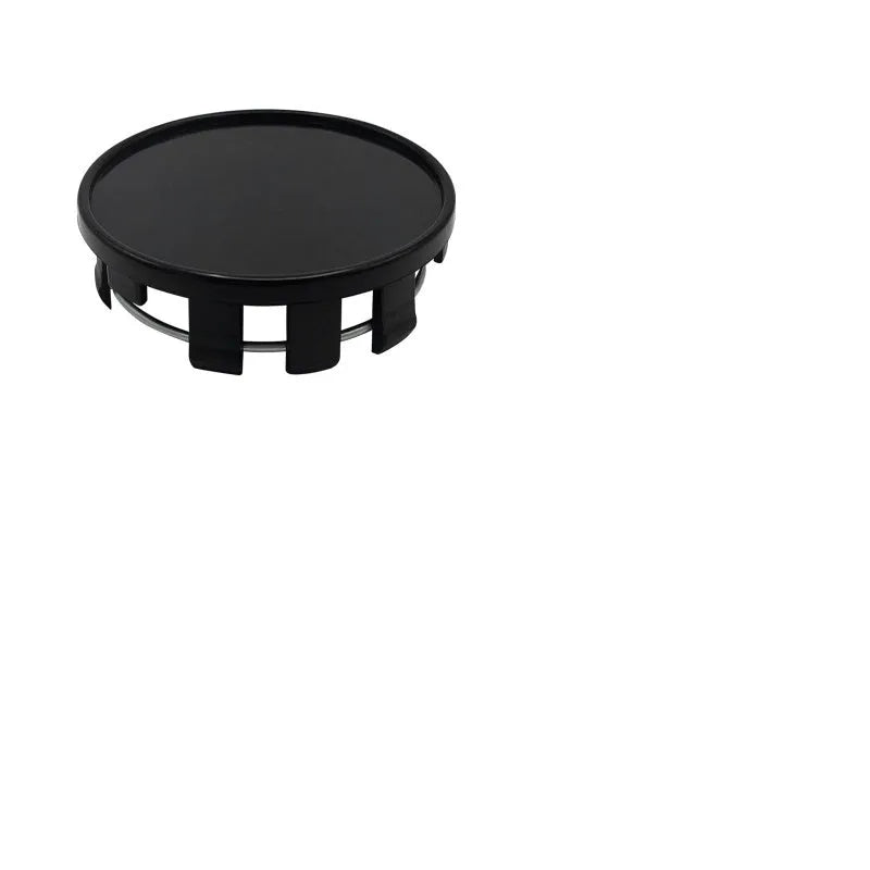 54mm silver and black plastic wheel caps for Japanese vehicle hubs