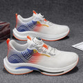 Men's low-top sneaker with mesh upper and a rotating buckle closure on the side.