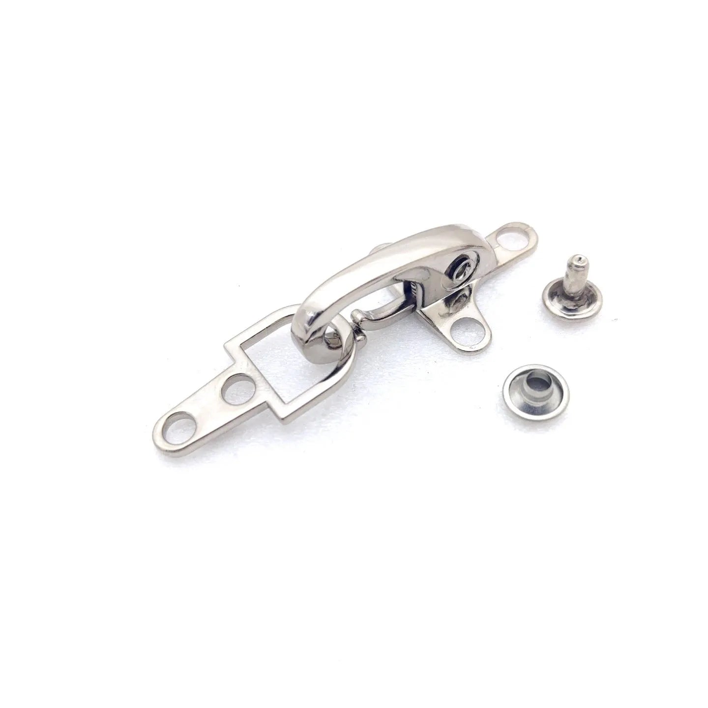 Zinc alloy aircraft buckle decoration in 5.85cm size with metal clasp for backpacks and outdoor gear