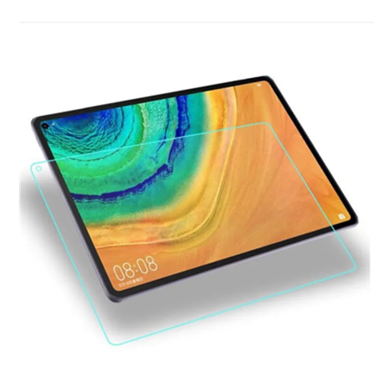 Huawei MatePad tempered glass screen protector for Pro and standard models.