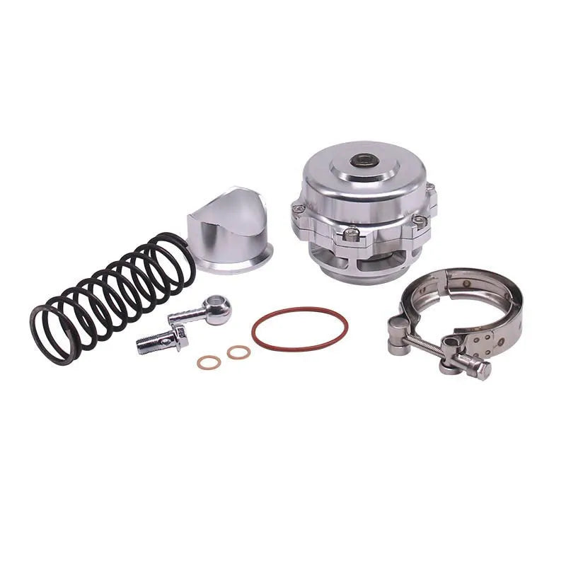 Aluminium alloy turbo blowdown valve with 50mm fitting in choice of six colours