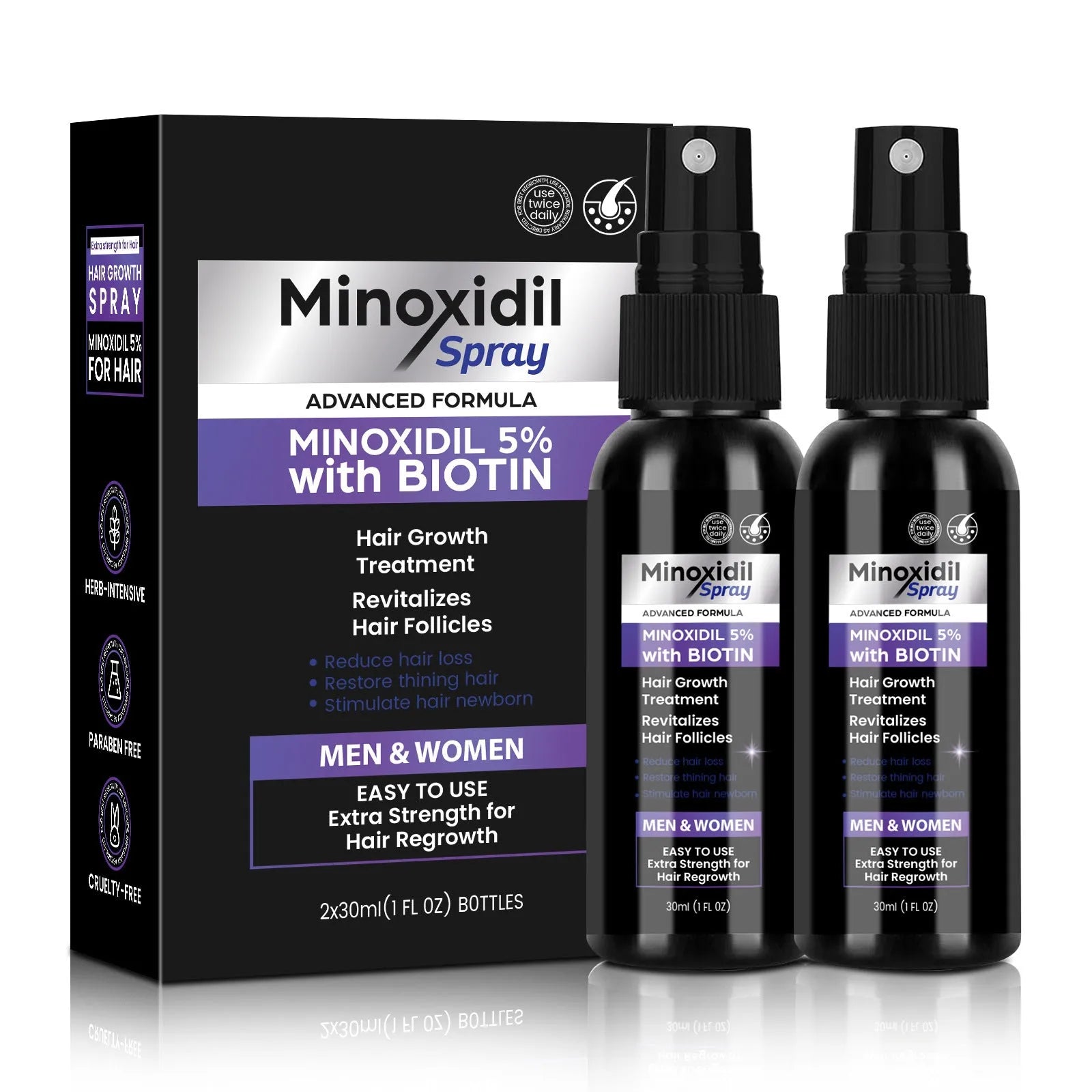 Mino Hair Care Nourishing Hair Supple Scalp Care 30ml hair fixing spray twin pack