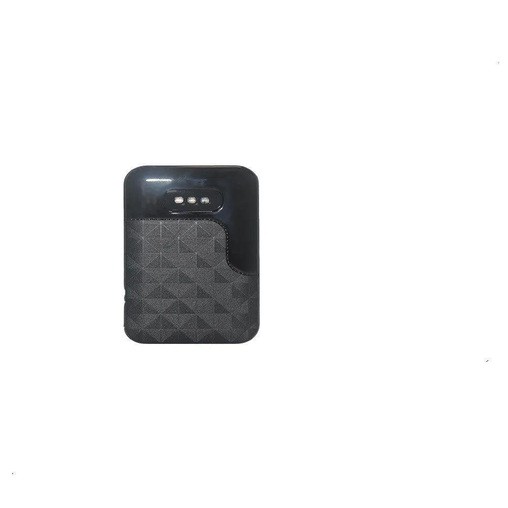 Black wireless strong magnetic GPS tracker locator, 1440-hour lithium battery, USB powered, 76.1 x 50 x 30.2 mm
