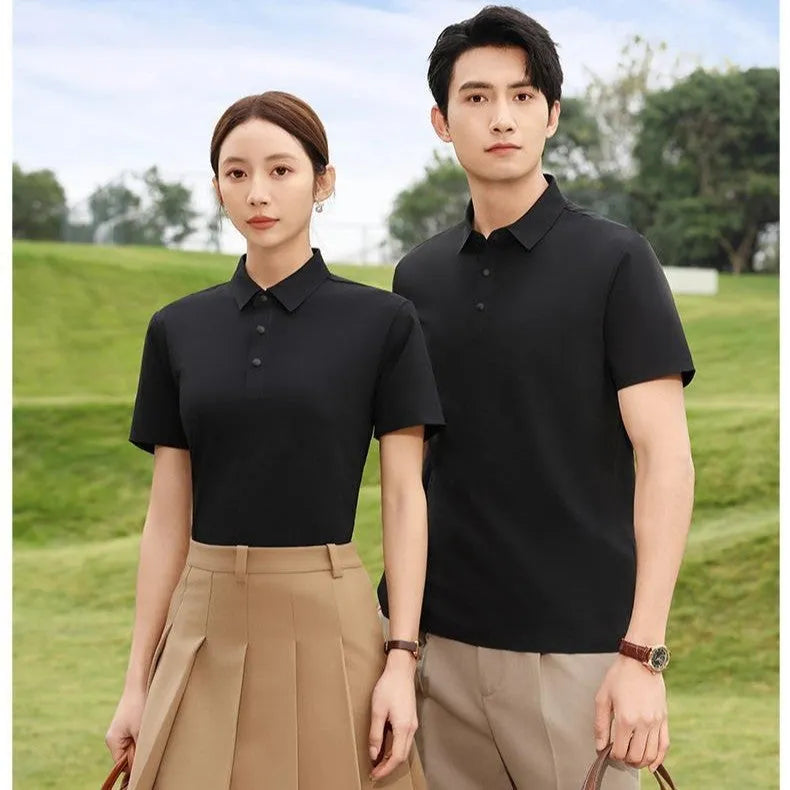 Sorona seamless short sleeve polo shirt for men and women in multiple colours
