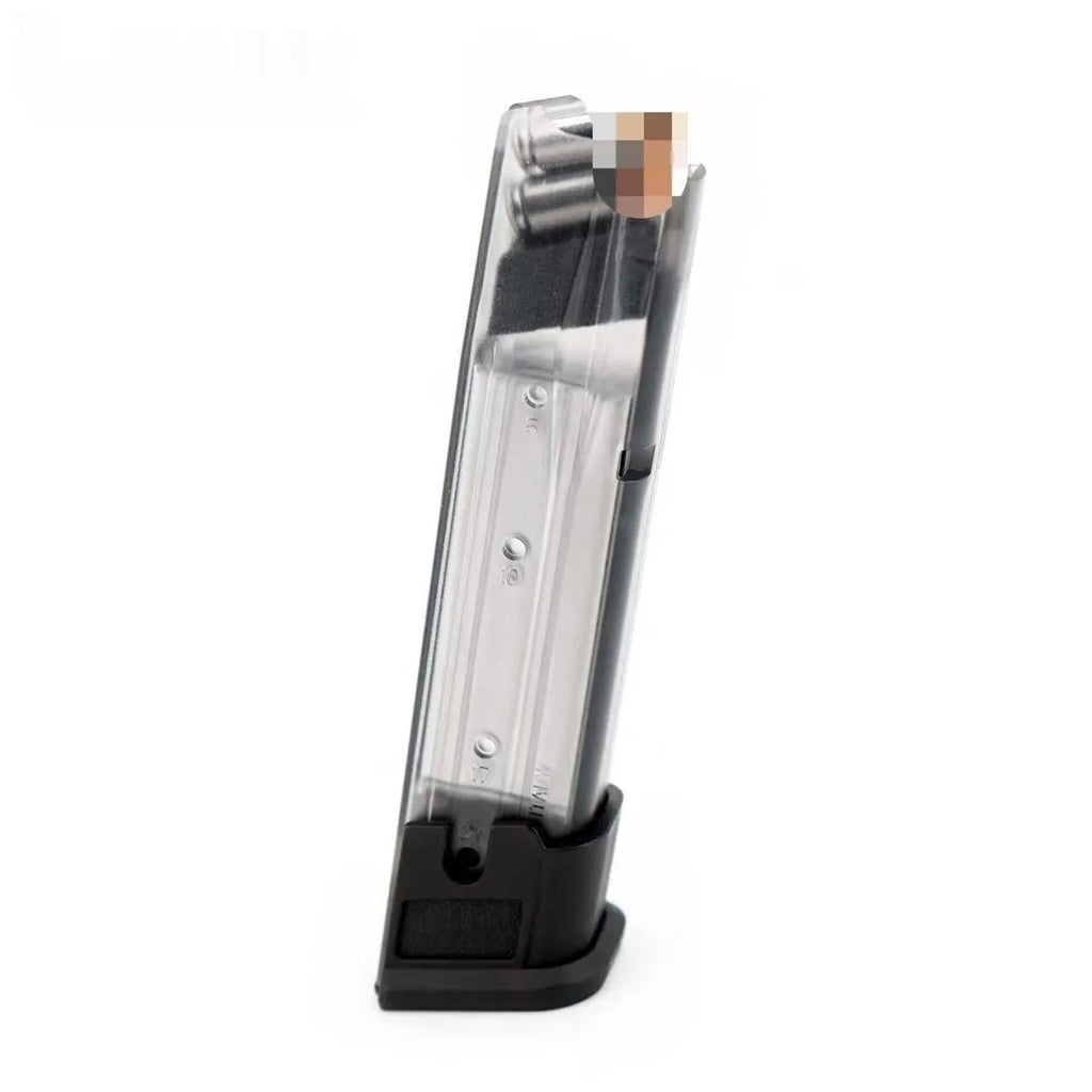 Tactical power bank 3500mAh 18.5W PD3.0 with wind clip and decorative bullets, 160x50x5mm plastic shell