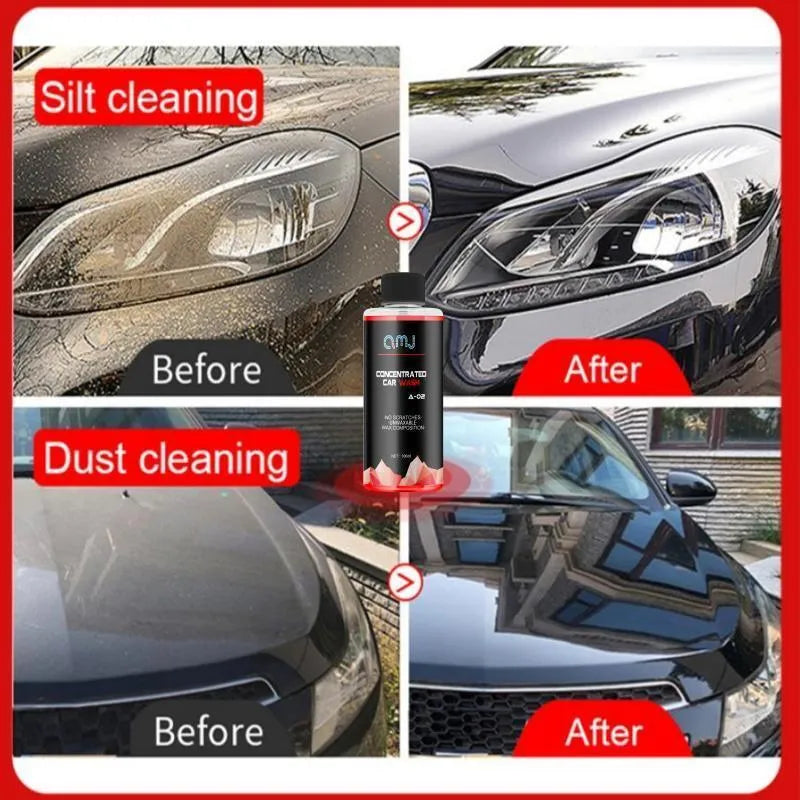 100ml bottle of super concentrated car decontamination and polishing high-foam cleaner