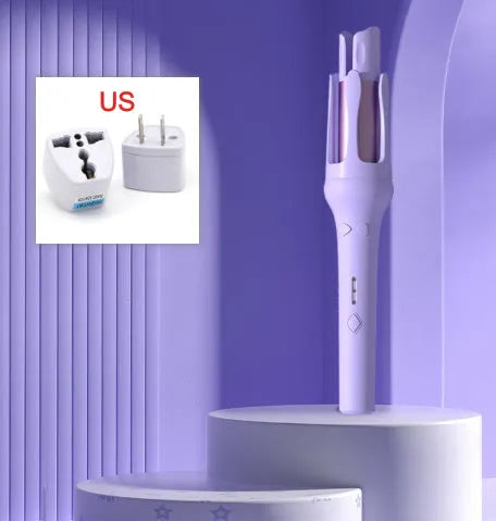 Automatic hair curler with 32mm barrel in multiple colour options including white and Chigo variants