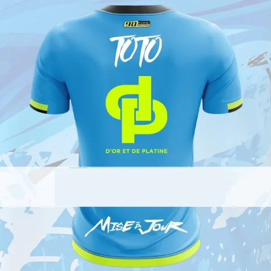 Men's breathable mesh sports t-shirt in polyester with printed design and short sleeves