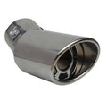 Modified stainless steel automotive exhaust pipe muffler for GM vehicles, photo colour finish