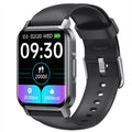 M2 smart bracelet watch with colour display on a silicone wristband, shown in black colour
