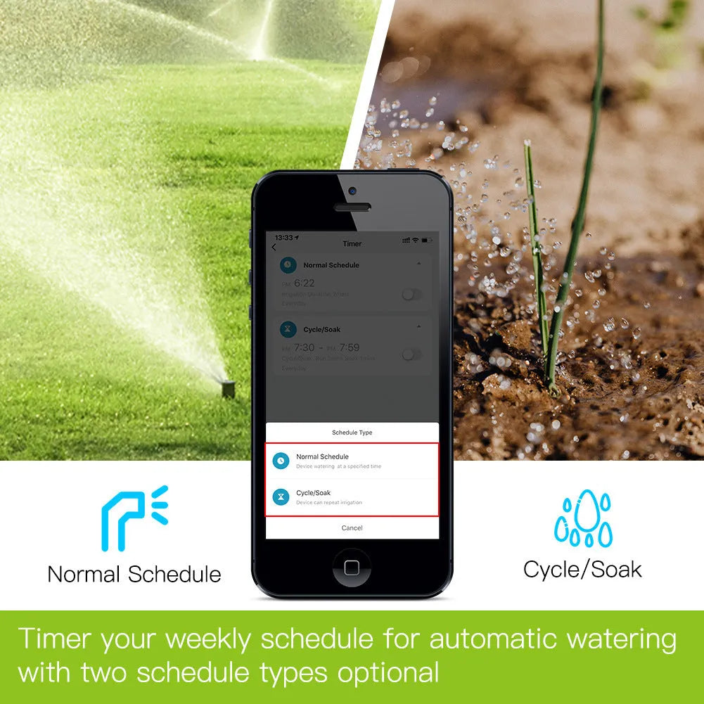 BWV-YC intelligent garden irrigation water valve smart home control system with irrigation valve