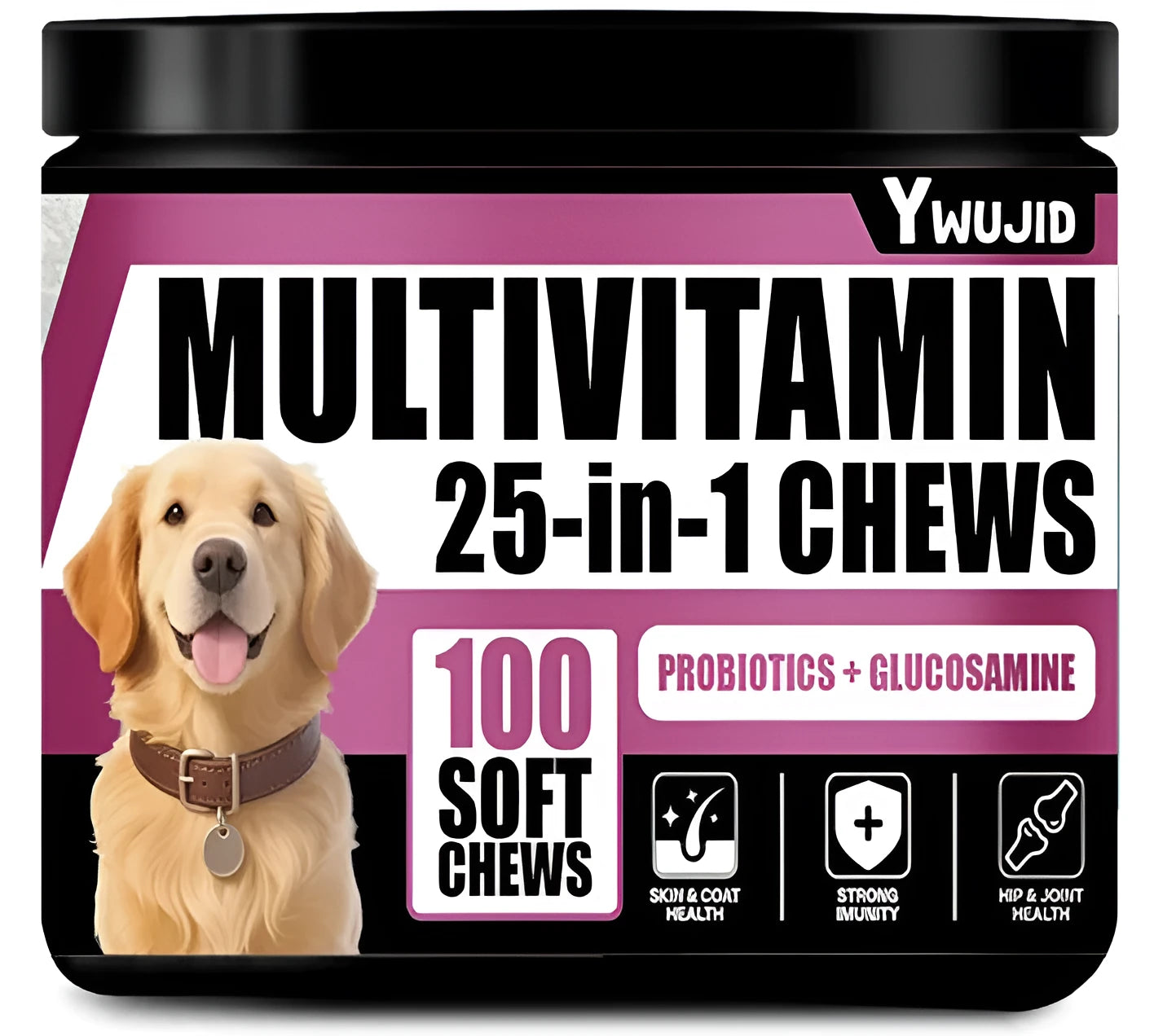 25-in-1 Immune Supplement powder can with 300g content for comprehensive health support
