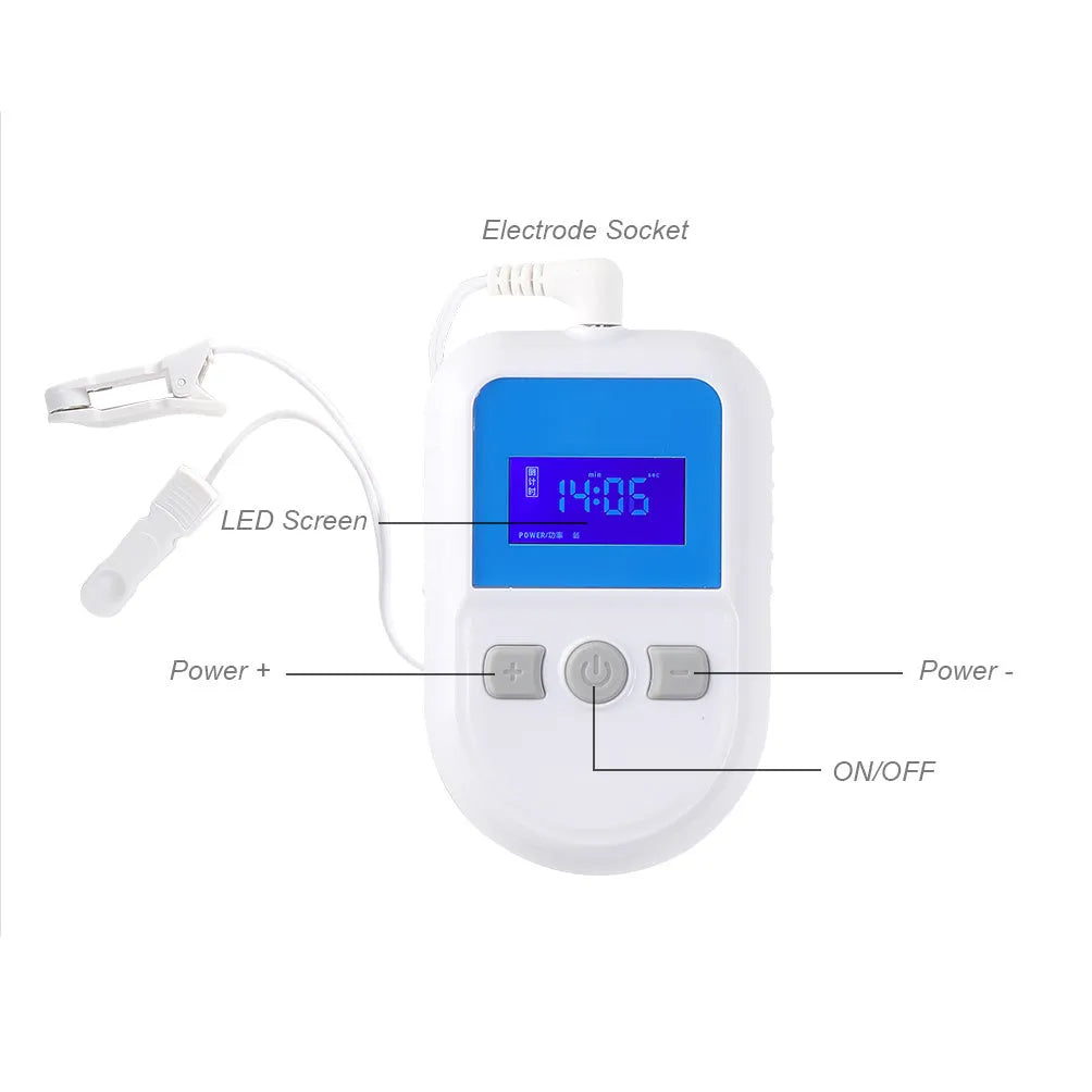 HSM04 white low frequency pulse therapy instrument for sleep aid with USB connection