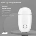 Photon skincare device with infrared and colour light in Pearl White, rechargeable for home use