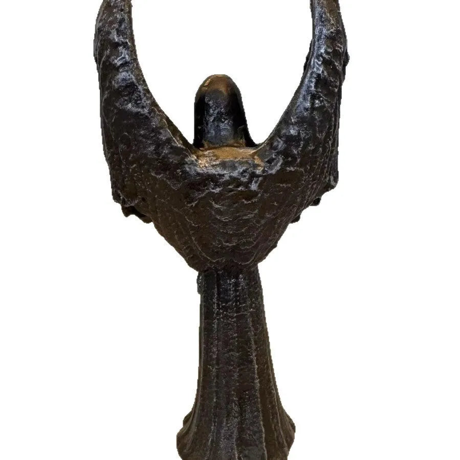 Dark Angel decorative resin statue figurine ornament on display.