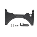 Gloss black ABS plastic cockpit fairing for BMW R1250GS motorcycle, model MO-CH003
