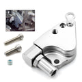 Aluminium alloy intake manifold coolant adapter for Honda K20 K24 engines with brass fittings