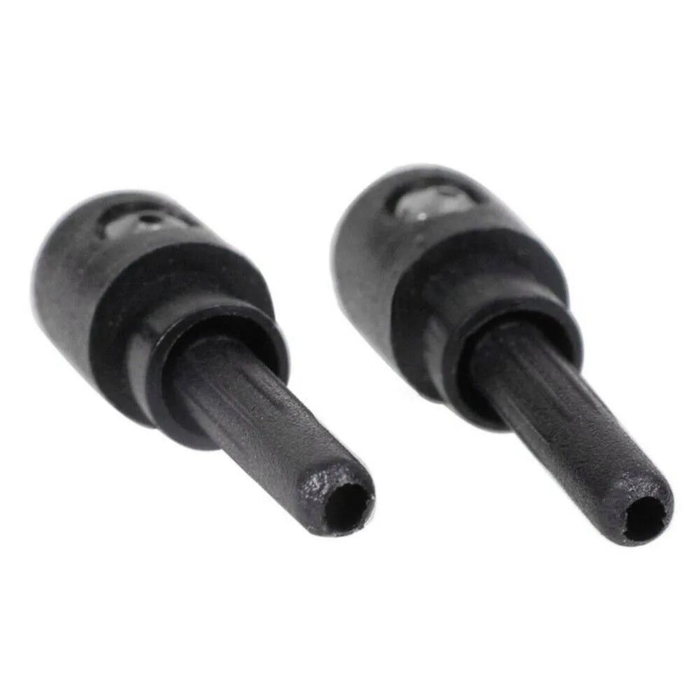 Black rear windscreen washer nozzle replacement part for Volkswagen Golf Audi Skoda cars