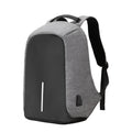 Anti-theft travel backpack Oxford fabric 26cm x 43cm x 11cm unisex business computer backpack zipper closure