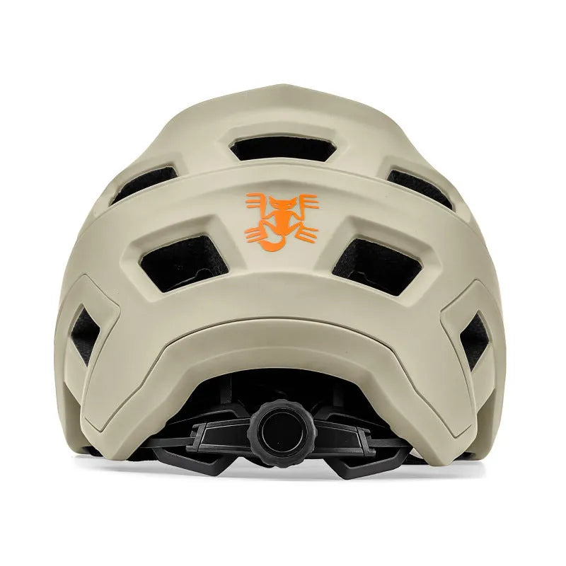 Mountain bike cross-country skateboarding helmet PC EPS hard shell in dark green, blue, black, orange, white, khaki colours, sizes L M XL