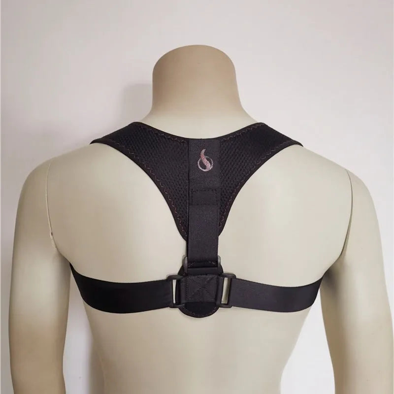Adjustable composite cloth clavicular posture correction belt for shoulder and bunion support.