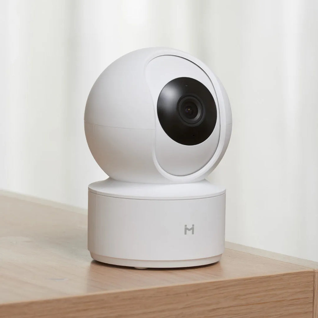 White Xiaobai smart camera model CMSXJ16A with 1080p resolution and 110° wide-angle lens