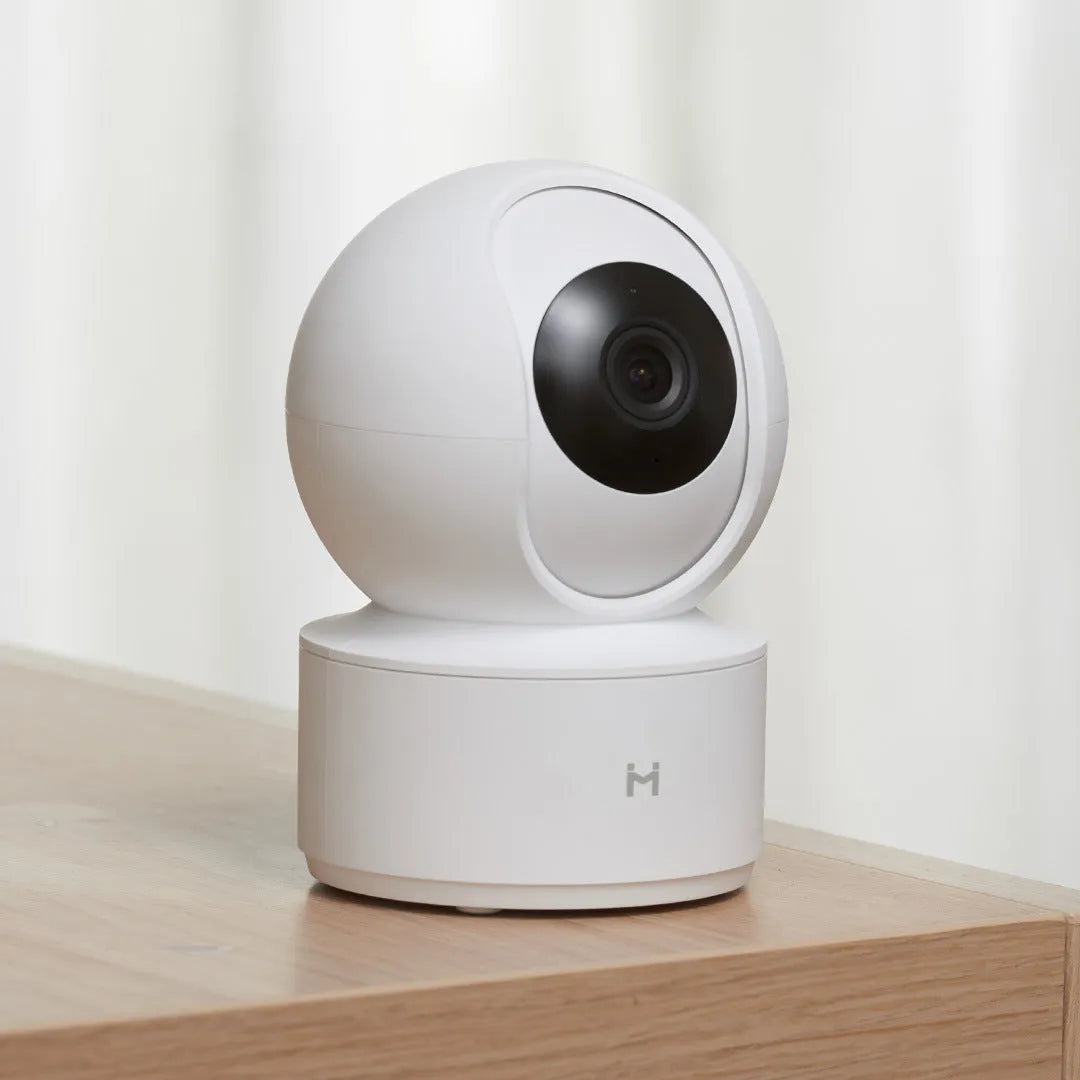 White Xiaobai smart camera model CMSXJ16A with 1080p resolution and 110° wide-angle lens